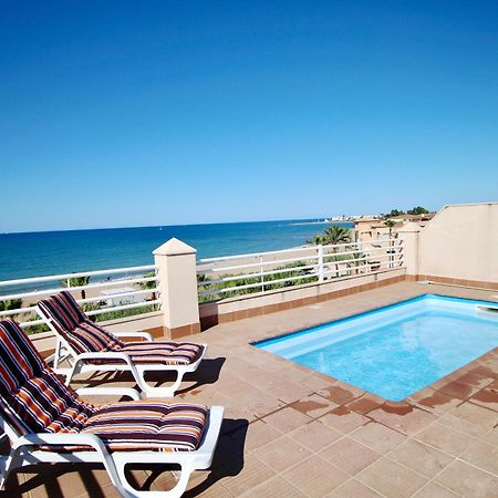 Atico Con Piscina Privada En Primera Linea Apartment เดเนีย ห้อง รูปภาพ
