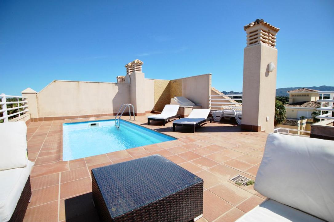 Atico Con Piscina Privada En Primera Linea Apartment เดเนีย ภายนอก รูปภาพ