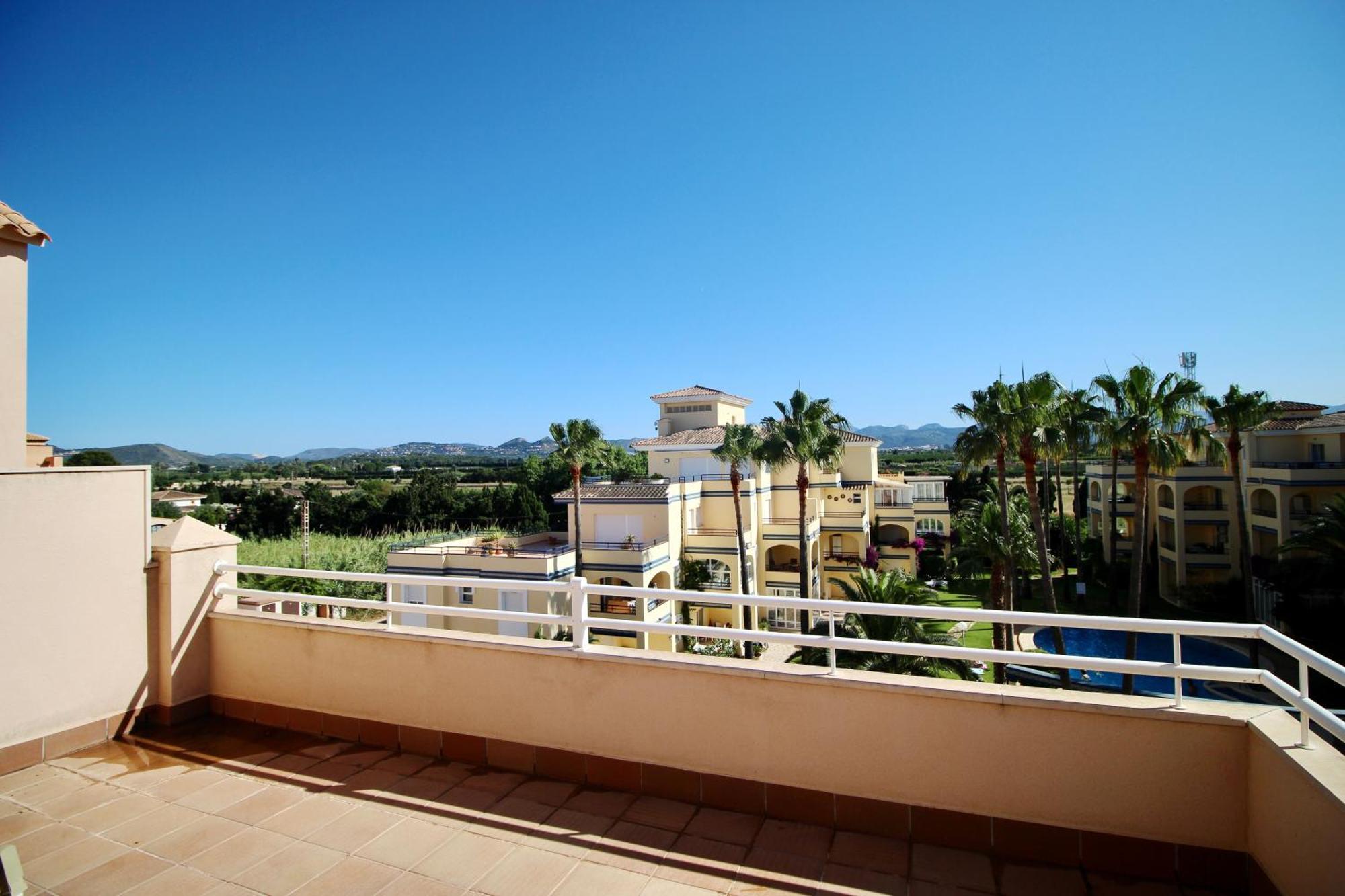 Atico Con Piscina Privada En Primera Linea Apartment เดเนีย ห้อง รูปภาพ